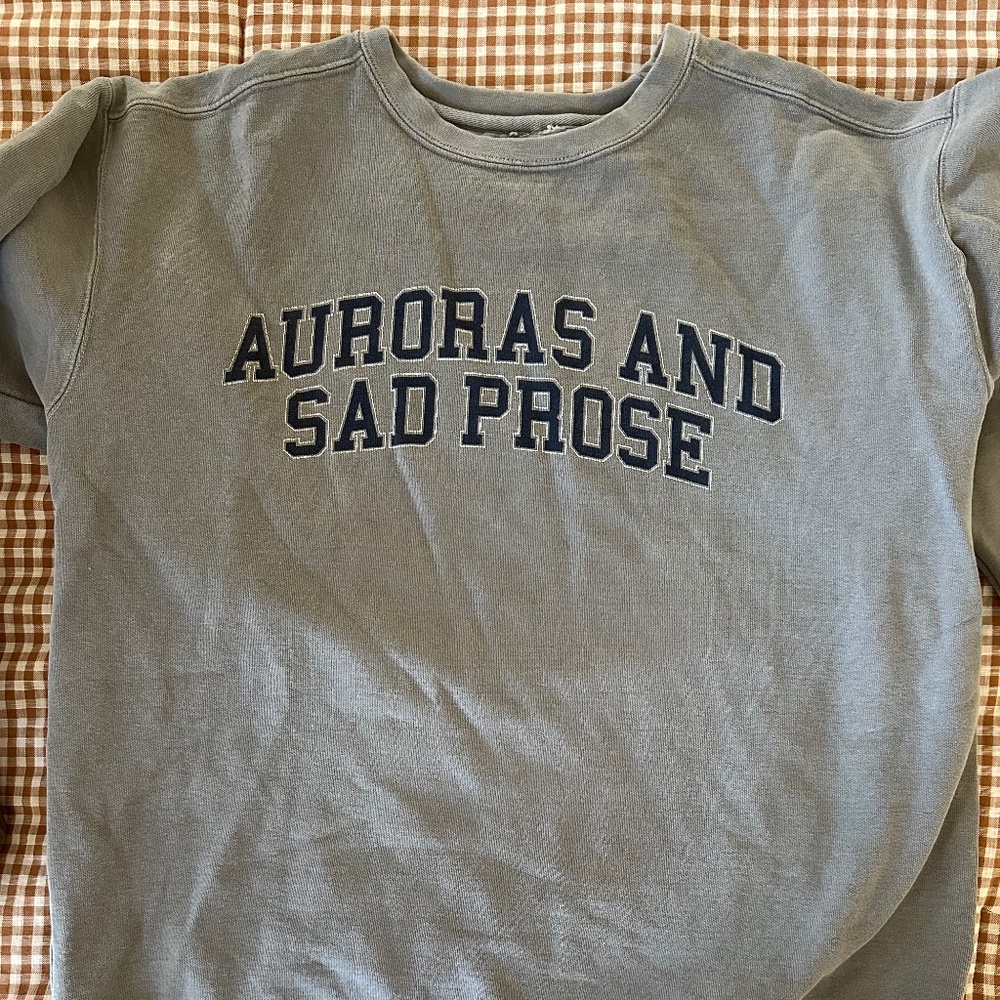 Taylor Swift the "auroras and sad prose" crewneck